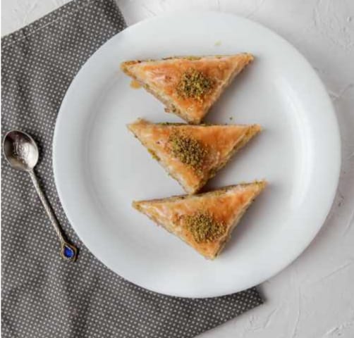 Photo about Pistachio Baklava