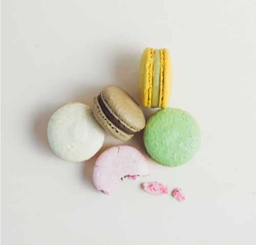 Photo about Macaron Mix of Five